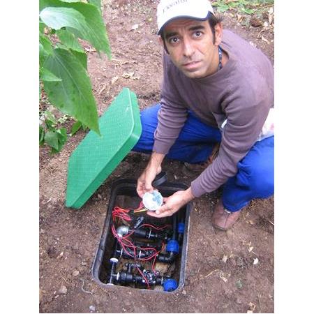 Refüj için Otomatik Sulama Uygulaması 4.500 m2 Çim sulama Bodrum / Muğla / TURKEY