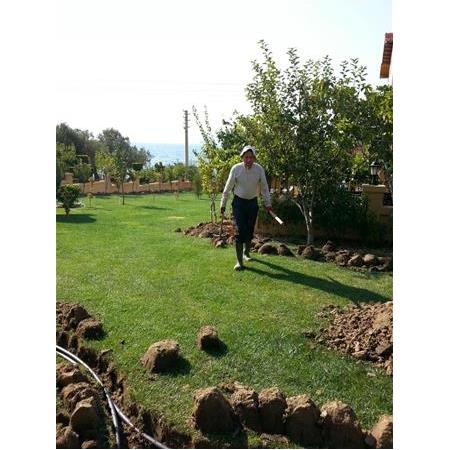 Şakran'da villa için Otomatik Kontrollü Peyzaj Sulama  1200 m2 Şakran / izmir / TURKEY